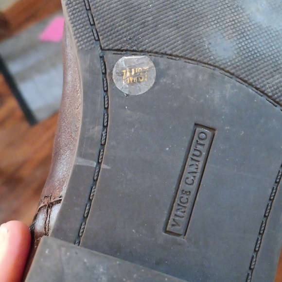 Vince WeCamuto Brown Over the Knee Boots Size 7 - Picture 9 of 13